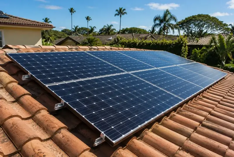 Installation de panneaux solaires à Grand-Brassac